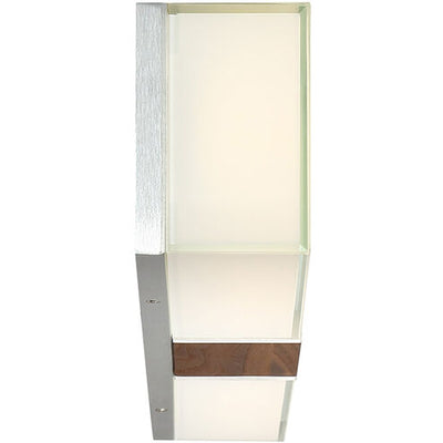 Vigo LED 27 inch Dark Walnut Bath Vanity & Wall Light 27in Bath and Vanity Modern Forms