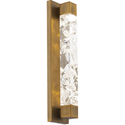 Terra 1 Light 20 inch Aged Brass Vanity Bath Light Wall Light Bath and Vanity Modern Forms