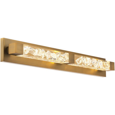 Terra 2 Light 34 inch Aged Brass Vanity Bath Light Wall Light Bath and Vanity Modern Forms