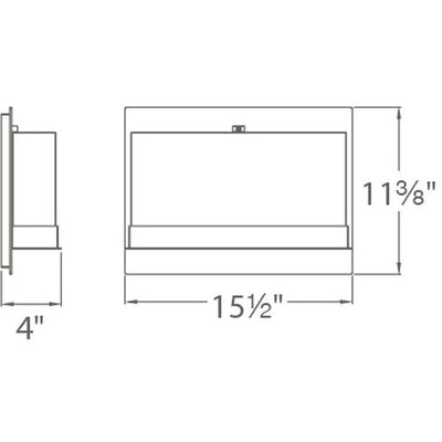 Lumnos LED 4 inch Satin Nickel ADA Wall Sconce Wall Light 3000K Wall Sconce Modern Forms