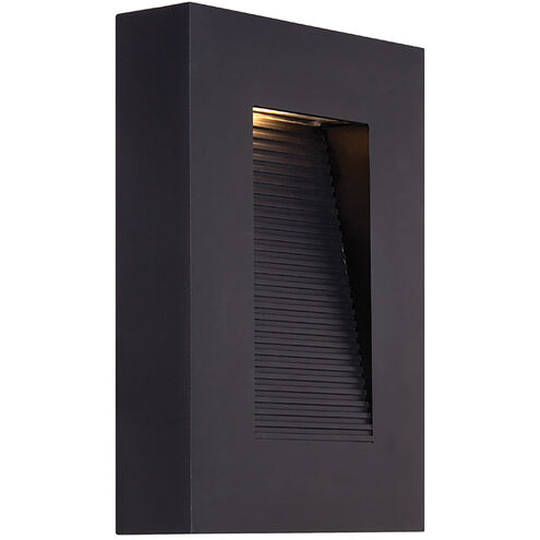 Urban LED 10 inch Outdoor Wall Light in 10in Black Exterior Modern Forms