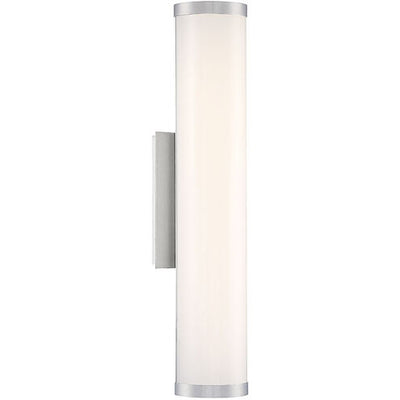 Lithium Outdoor Wall Light 3000K 24in Brushed Aluminum Exterior Modern Forms