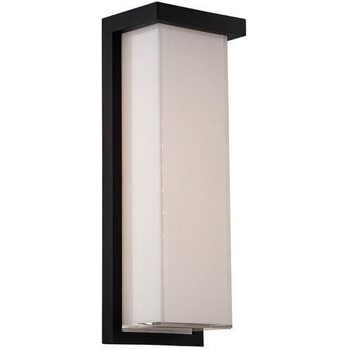 Ledge Outdoor Wall Light in 3500K 14in LED 14 inch Black Exterior Modern Forms