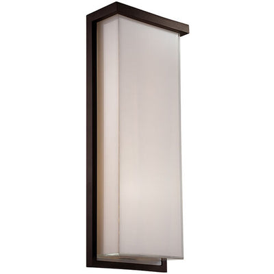 Ledge Outdoor Wall Light in 2700K 20in LED 20 inch Bronze Exterior Modern Forms