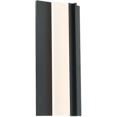 Enigma 1 Light 27 inch Black Outdoor Wall Light Exterior Modern Forms