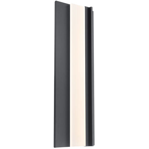 Enigma 1 Light 27 inch Black Outdoor Wall Light Exterior Modern Forms