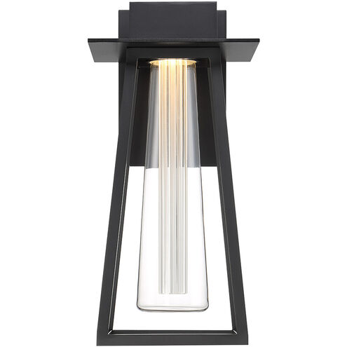 Avant Garde LED Indoor or Outdoor Wall Light Black 17in Exterior Modern Forms