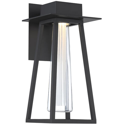 Avant Garde LED Indoor or Outdoor Wall Light Black 17in Exterior Modern Forms