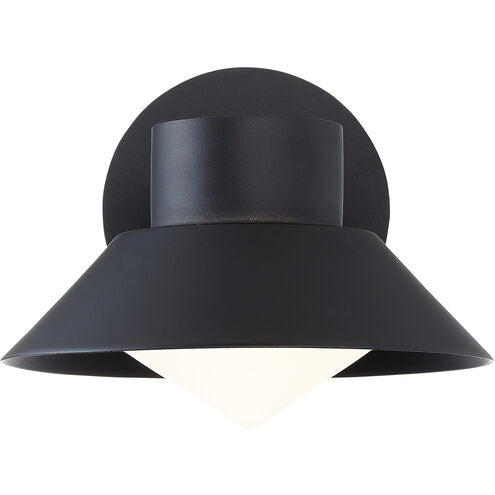 Oslo Outdoor Wall Light in 8in LED 7 inch Black Exterior Modern Forms