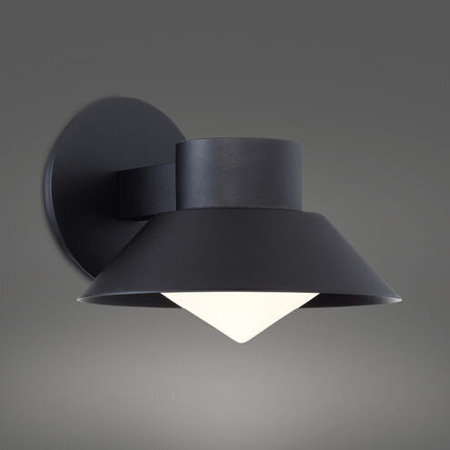 Oslo Outdoor Wall Light in 8in LED 7 inch Black Exterior Modern Forms