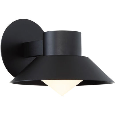 Oslo Outdoor Wall Light in 8in LED 7 inch Black Exterior Modern Forms