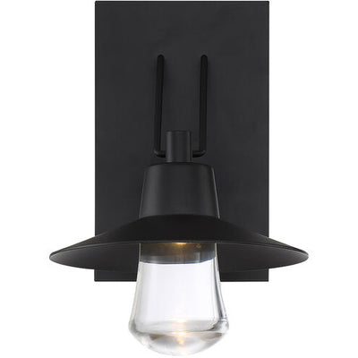 Suspense LED 11 inch Black Outdoor Wall Light 11in Exterior Modern Forms