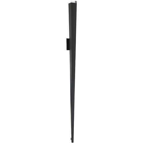 Staff LED 32 inch Black Outdoor Wall Light 32in Exterior Modern Forms