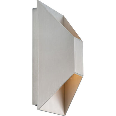 Maglev Outdoor Wall Light in 3000K LED 6 inch Brushed Aluminum Exterior Modern Forms