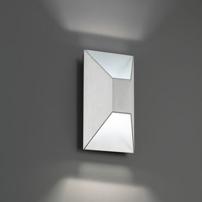 Maglev Outdoor Wall Light in 3000K LED 6 inch Brushed Aluminum Exterior Modern Forms