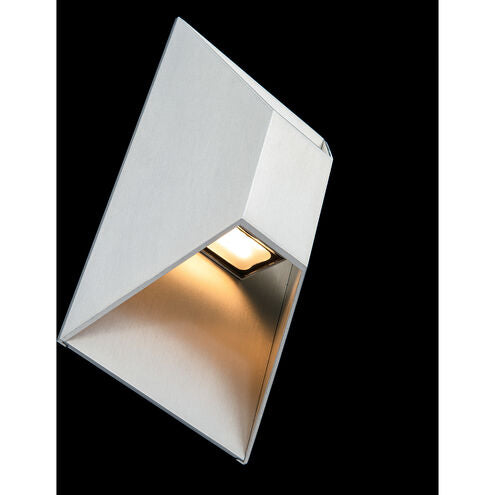 Maglev Outdoor Wall Light in 4000K LED 6 inch Brushed Aluminum Exterior Modern Forms