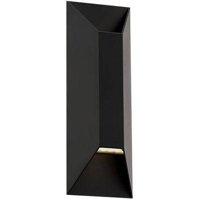 Maglev Outdoor Wall Light in 3000K 2 Light 16 inch Black Exterior Modern Forms