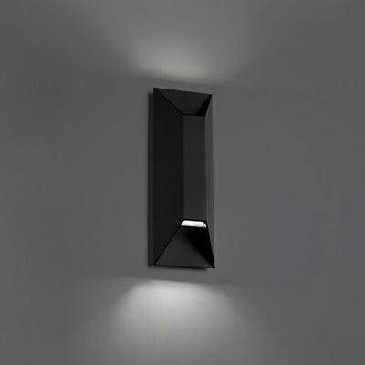 Maglev Outdoor Wall Light in 4000K 2 Light 16 inch Black Exterior Modern Forms