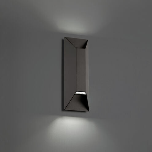 Maglev Outdoor Wall Light in 3000K 2 Light 16 inch Bronze Exterior Modern Forms