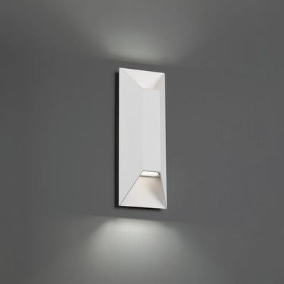 Maglev Outdoor Wall Light in 3500K 2 Light 16 inch White Exterior Modern Forms