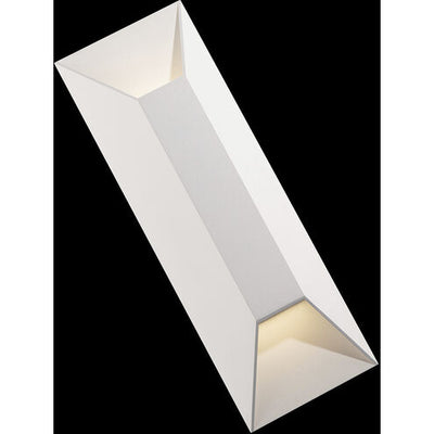 Maglev Outdoor Wall Light in 3000K 2 Light 16 inch White Exterior Modern Forms