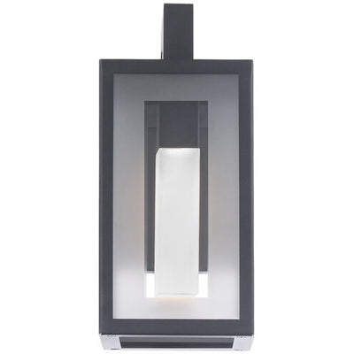 Cambridge 1 Light 11 inch Black Outdoor Wall Light Exterior Modern Forms