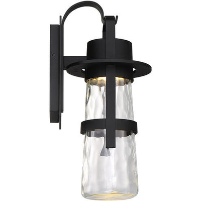 Balthus LED Indoor or Outdoor Wall Light Black 16in Exterior Modern Forms