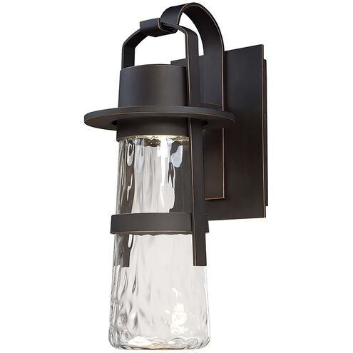 Balthus LED Indoor or Outdoor Wall Light Black 14in Exterior Modern Forms