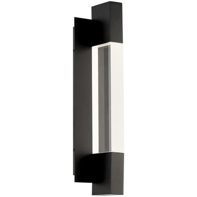 Heliograph 1 Light 18.1 inch Black Outdoor Wall Light 3000K Exterior Modern Forms