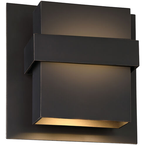 Pandora LED Oil Rubbed Bronze Outdoor Wall Light 11in Exterior Modern Forms