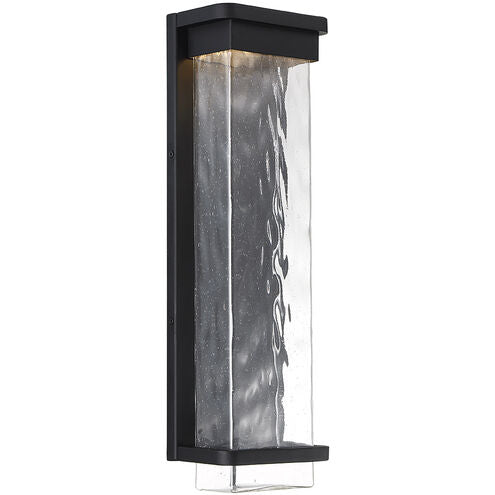 Vitrine LED 21 inch Black Outdoor Wall Light 21in Exterior Modern Forms