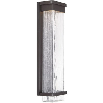 Vitrine LED 12 inch Black Outdoor Wall Light 12in Exterior Modern Forms