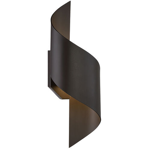 Helix LED 17 inch Bronze Outdoor Wall Light 17in Exterior Modern Forms