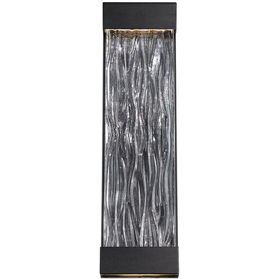 Fathom LED 16 inch Black Outdoor Wall Light in 16in. Exterior Modern Forms