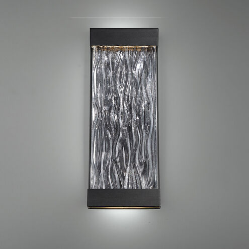 Fathom LED 22 inch Black Outdoor Wall Light in 22in Exterior Modern Forms