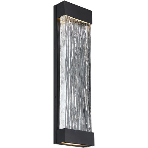 Fathom LED 16 inch Black Outdoor Wall Light in 16in. Exterior Modern Forms