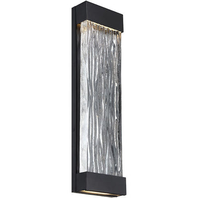 Fathom LED 16 inch Black Outdoor Wall Light in 16in. Exterior Modern Forms