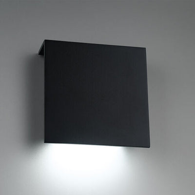 Square Outdoor Wall Light in 8in LED 8 inch Bronze Exterior Modern Forms