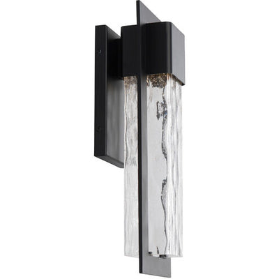 Mist Outdoor Wall Light in 16in LED 16 inch Black Exterior Modern Forms