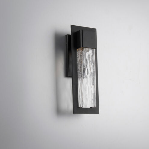 Mist Outdoor Wall Light in 16in LED 16 inch Black Exterior Modern Forms