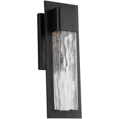 Mist Outdoor Wall Light in 16in LED 16 inch Black Exterior Modern Forms