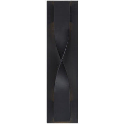 Twist Outdoor Wall Light LED 20 inch Black Exterior Modern Forms