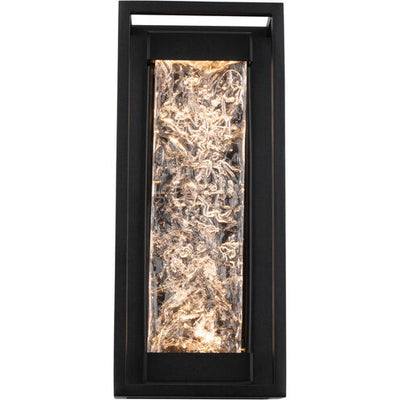 Elyse LED Black Outdoor Wall Light in 17in Exterior Modern Forms