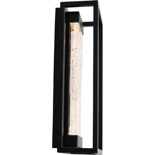 Elyse LED Black Outdoor Wall Light in 17in Exterior Modern Forms