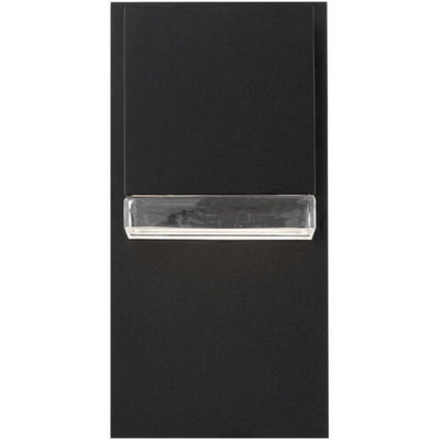 Draped 1 Light 12 inch Black Outdoor Wall Light in 3500K Exterior Modern Forms