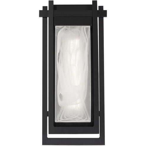 Haze 1 Light 22 inch Black Outdoor Wall Light Exterior Modern Forms