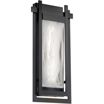 Haze 1 Light 22 inch Black Outdoor Wall Light Exterior Modern Forms