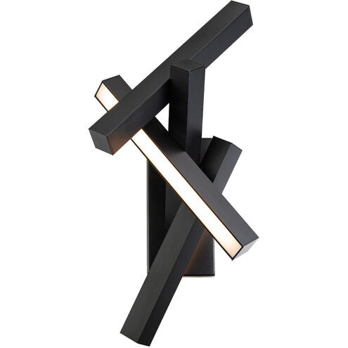 Chaos LED 4 inch Black Wall Sconce Wall Light Wall Sconce Modern Forms