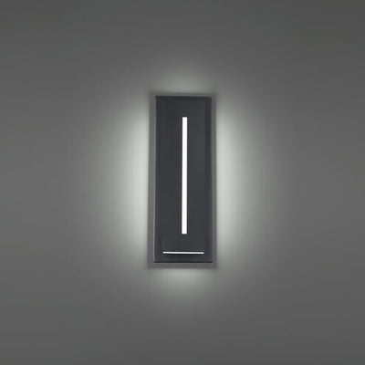 Midnight 1 Light 16 inch Black Outdoor Wall Light Exterior Modern Forms