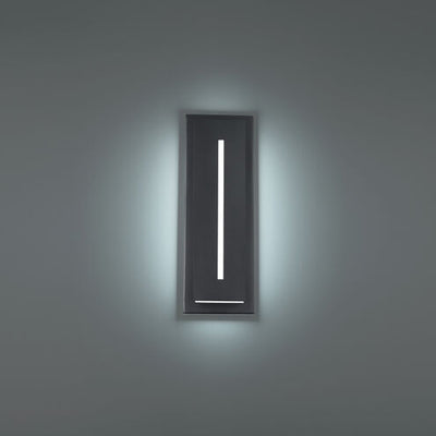 Midnight 1 Light 16 inch Black Outdoor Wall Light Exterior Modern Forms